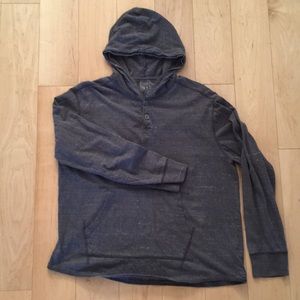 Converse greyish blue sweatshirt hoodie